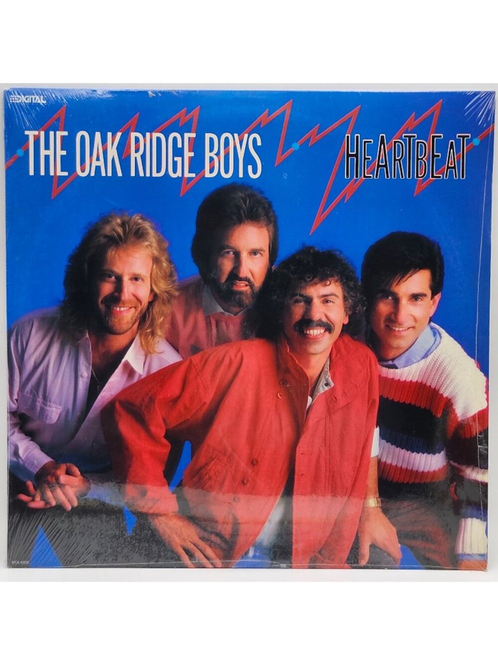 The Oak Ridge Boys Heartbeat Vinyl Record LP 1987 MCA Sealed Club MCA-42036